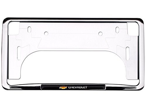 Amazon | GM純正 シボレー ロゴ入 クローム ナンバーフレーム